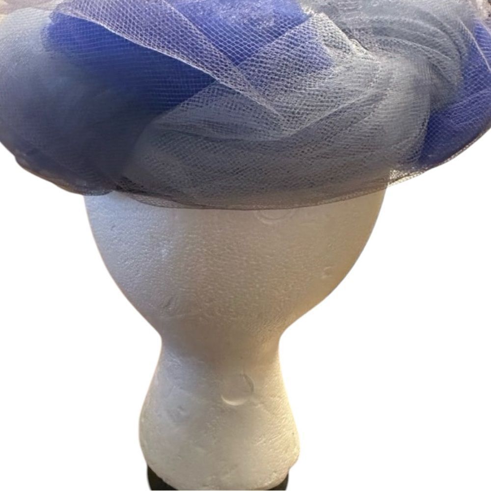 Vintage Hat-Nip Crown Pillbox Hat Fascinator, Hat… - image 2